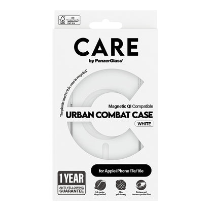 CARE Case Flagship Urban Combat MagSafe. clear iPhone 16e
