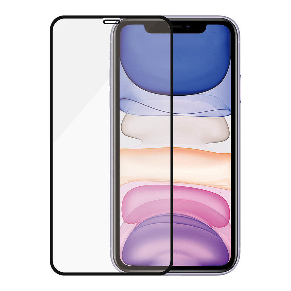PanzerGlass iPhone 11. XR . CF. E2E. Antibakt. Black