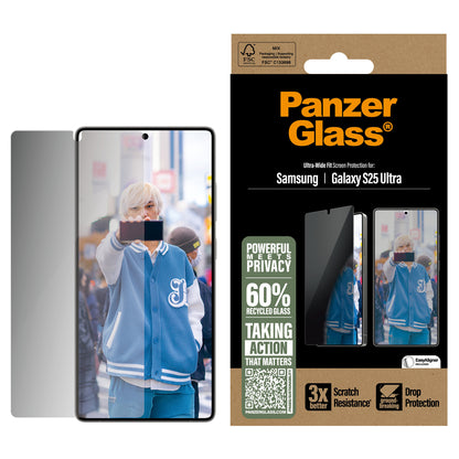 PanzerGlass Privacy Screen Protector Galaxy S25 Ultra
