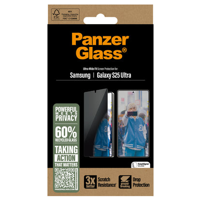 PanzerGlass Privacy Screen Protector Galaxy S25 Ultra