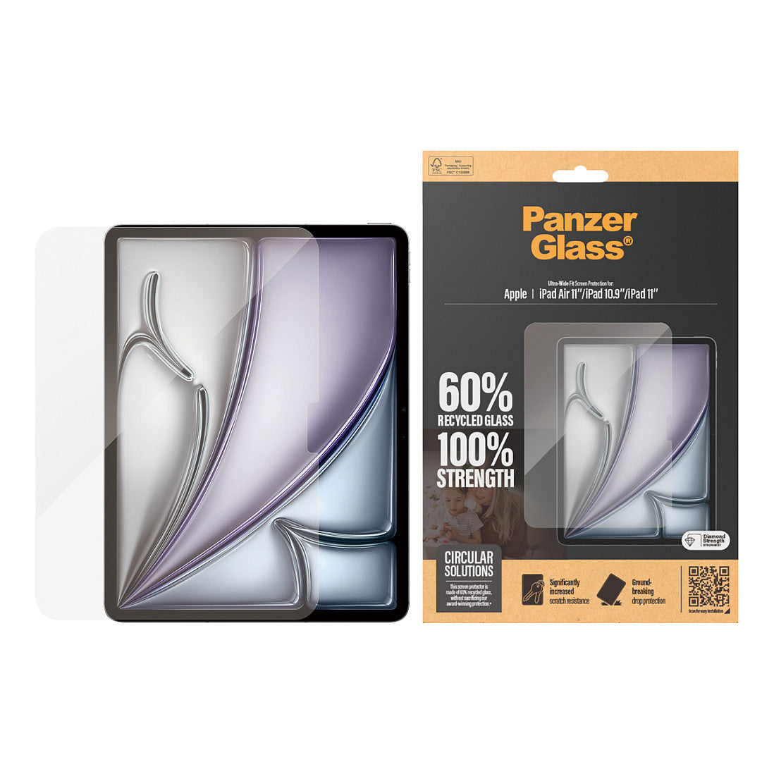 PanzerGlass Screen Protector iPad Air 11"2024/iPad 10.9" UWF