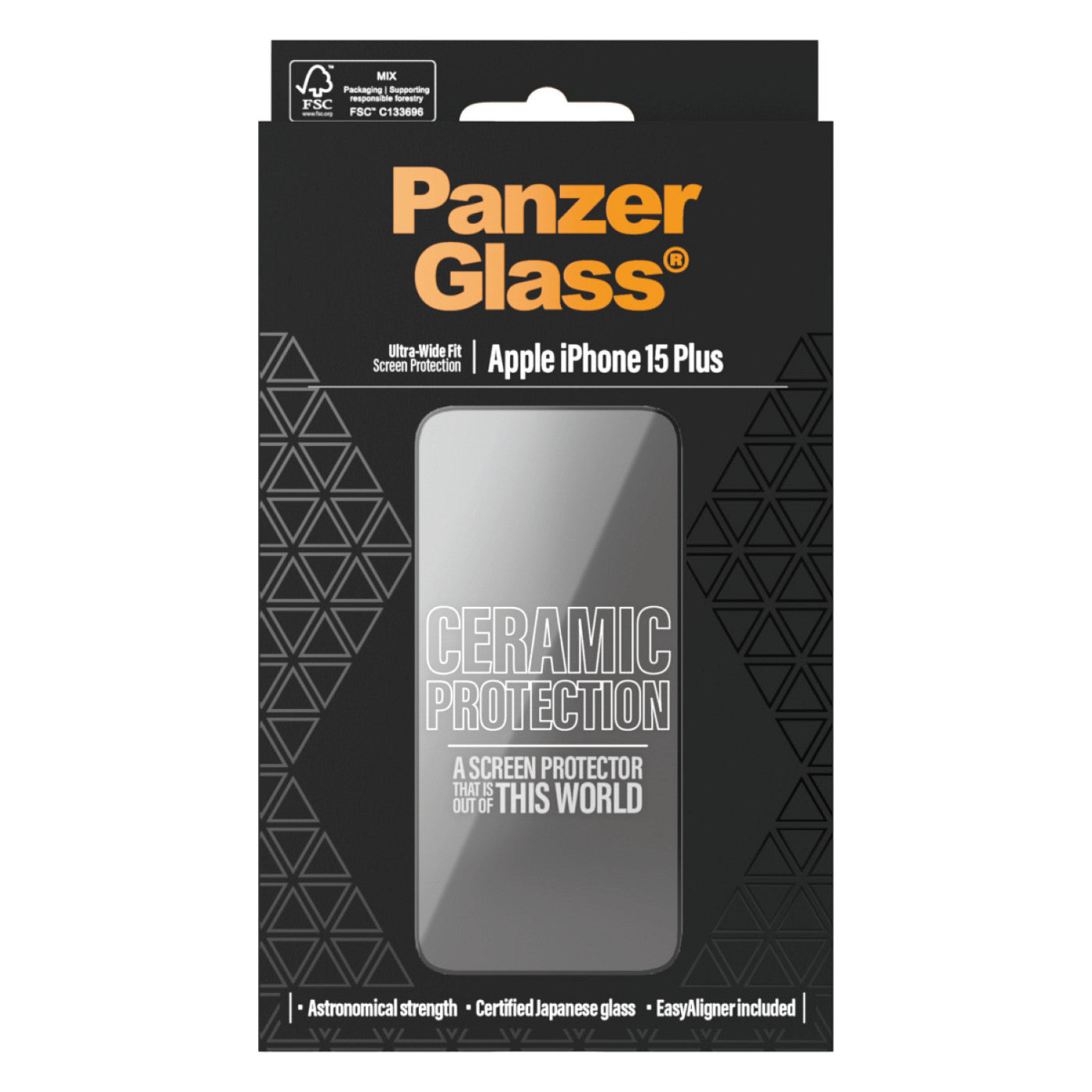 PanzerGlass Ceramic Protection f. iPhone 15 Plus Ultra-Wide F.