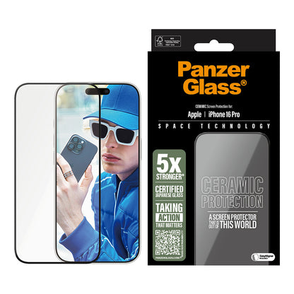 PanzerGlass Ceramic iPhone 16 Pro UWF