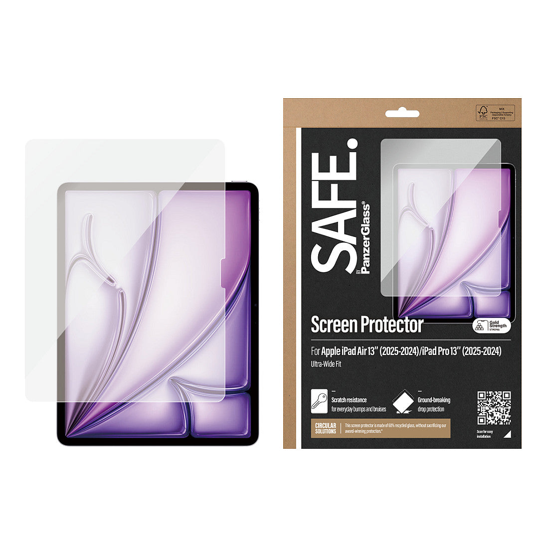 SAFE Screen Protector iPad Pro 13'' (24)/iPad Air 13'' (24-25)