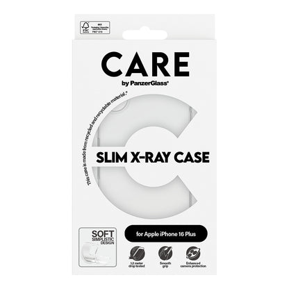 CARE Case Fashion X-Ray Soft Basic iPhone 16 Plus