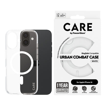 CARE Case Flagship White MagSAFE iPhone 16