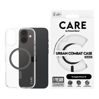 CARE Case Flagship Black MagSAFE iPhone 16