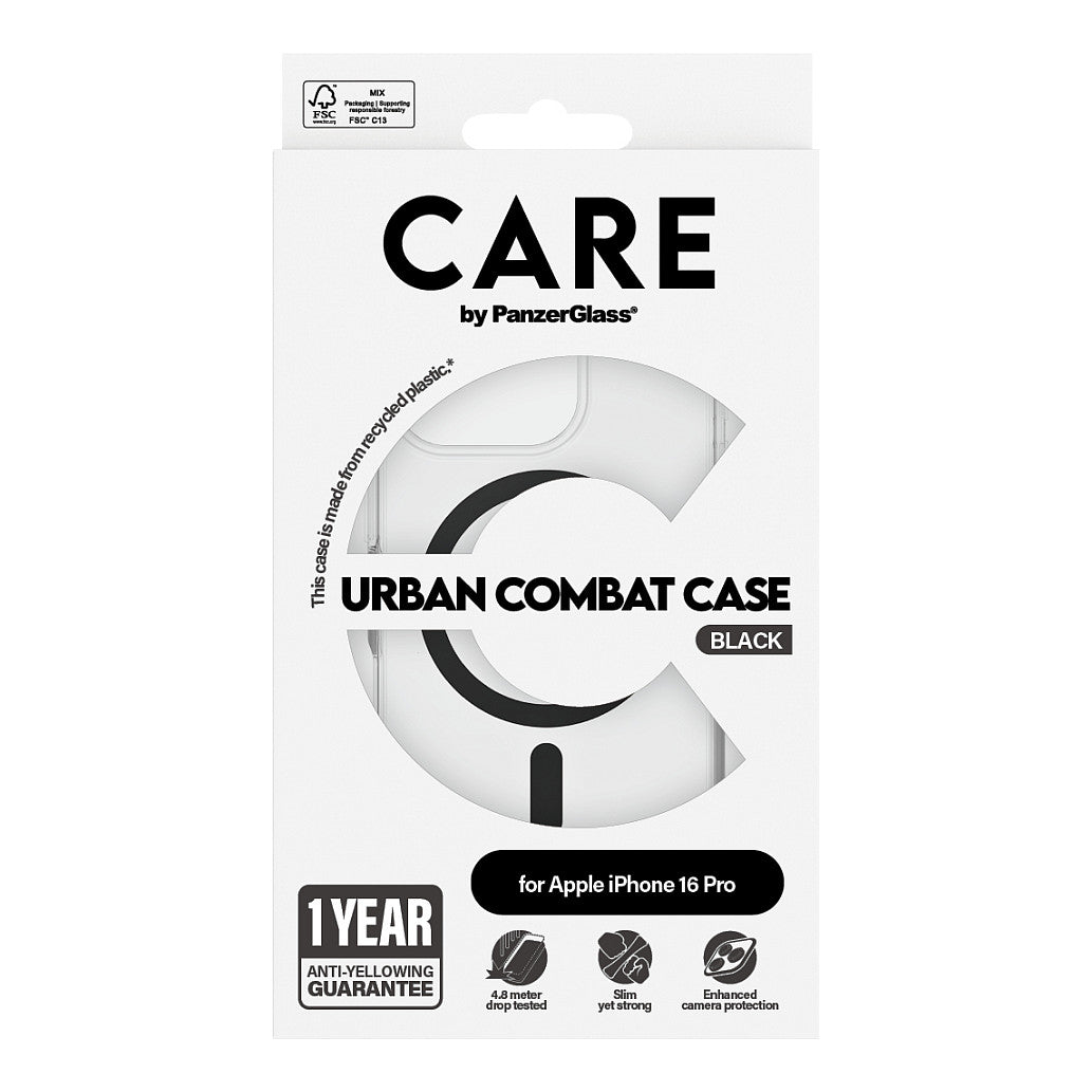 CARE Case Flagship Black MagSAFE iPhone 16 Pro