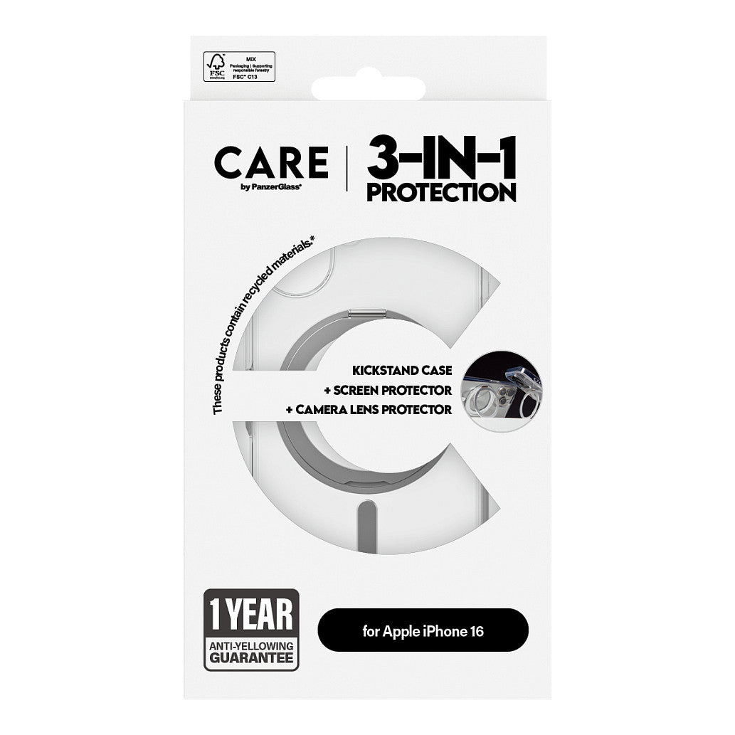 CARE Feature 3-in-1 Ceramic iPhone 16