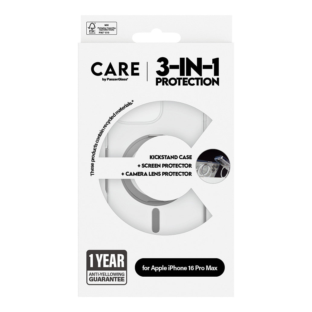 CARE Feature 3-in-1 Ceramic iPhone 16 Pro Max