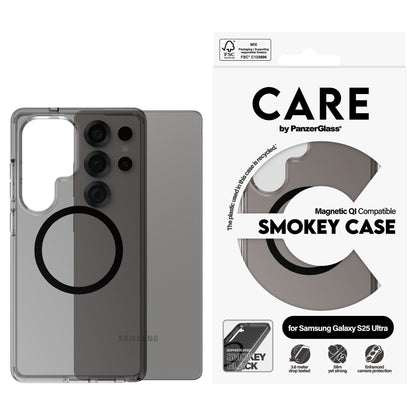 CARE Flagship Case Smokey/Black QI Compatible Galaxy S25 Ultra