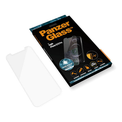 PanzerGlass iPhone 12/ 12 Pro. Antibakt.. Standard fit