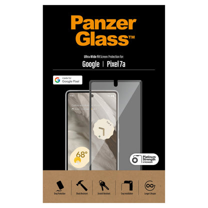 PanzerGlass Screen Protector Google Pixel 7a Ultra Wide Fit