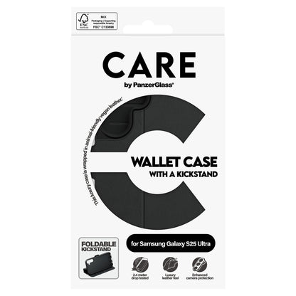 CARE Feature Wallet Case w. Kickstand Samsung Galaxy S25 Ultra