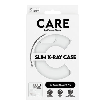 CARE Case Fashion X-Ray Soft Clear iPhone 15 Pro