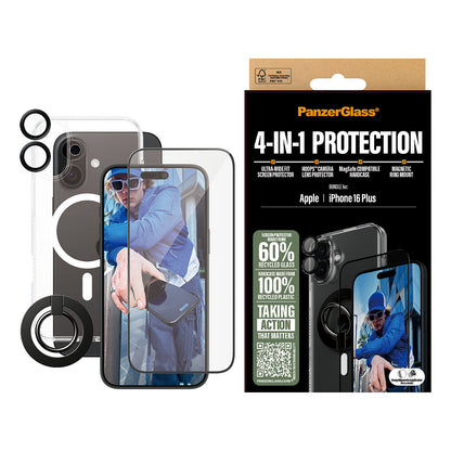 PanzerGlass 4-in-1 Protection iPhone 16 Plus