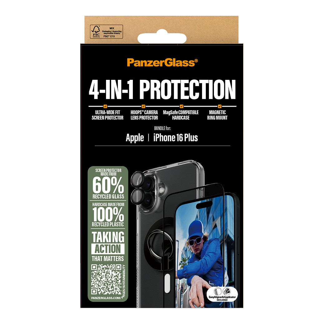 PanzerGlass 4-in-1 Protection iPhone 16 Plus