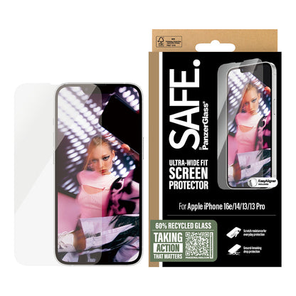 SAFE Screen Protector UWF iPhone 16e. 14. 13. 13 Pro