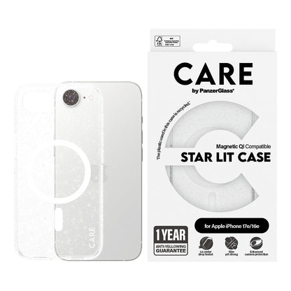 CARE Case Flagship Combat w. MagSafe. Star Lit iPhone 16e