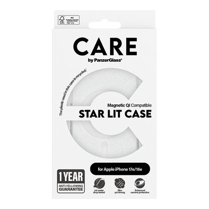 CARE Case Flagship Combat w. MagSafe. Star Lit iPhone 16e