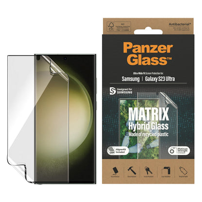 PanzerGlass MATRIX Galaxy S23 Ultra UWF PET-Film AB wA