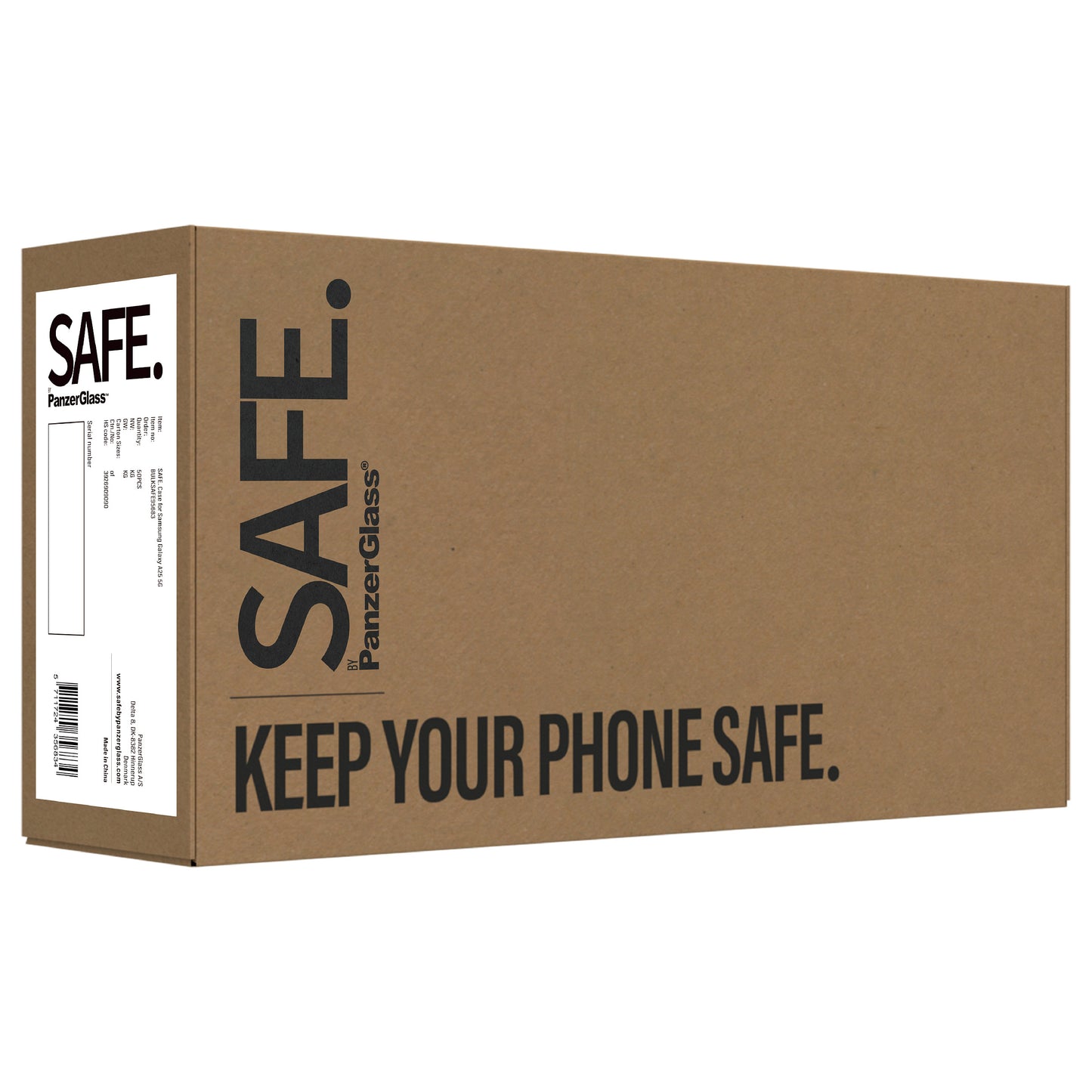 SAFE. by PanzerGlass Case Samsung Galaxy A25 5G -clear *BULK