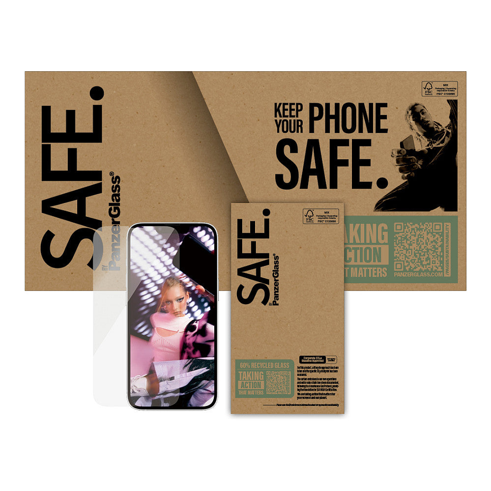 SAFE Screen Protector UWF iPhone 16e. 14. 13. 13 Pro *BULK