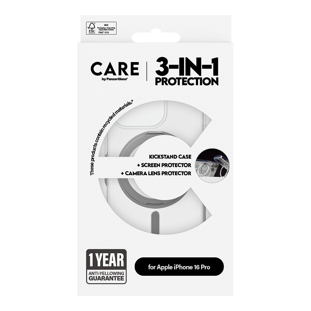 CARE Feature 3-in-1 Ceramic iPhone 16 Pro