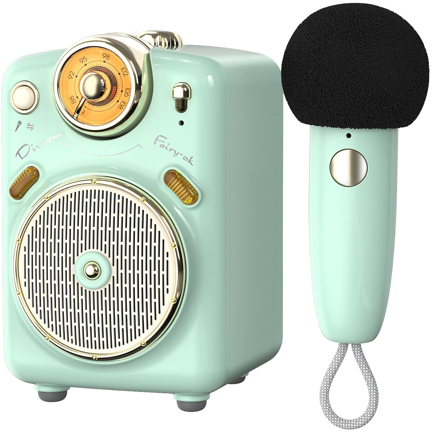 Divoom Lautsprecher Fairy OK Bluetooth inkl. Mikro grün