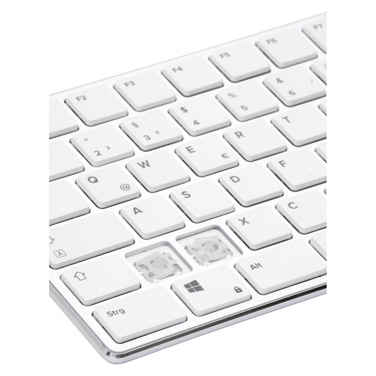 Speedlink Tastatur RIVA Slim Metal Scissor. weiss retail