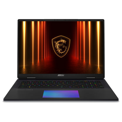 MSI Titan 18 HX AI A2XWJG-656 CU 9 285HX RTX 5090 64GB DDR5 6TBSSD W11P black silver