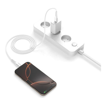 4smarts USB-C Kabel PrimeCord 60W 1.5m. wei