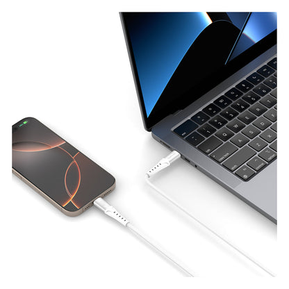 4smarts USB-C Kabel PrimeCord 60W 1.5m. wei