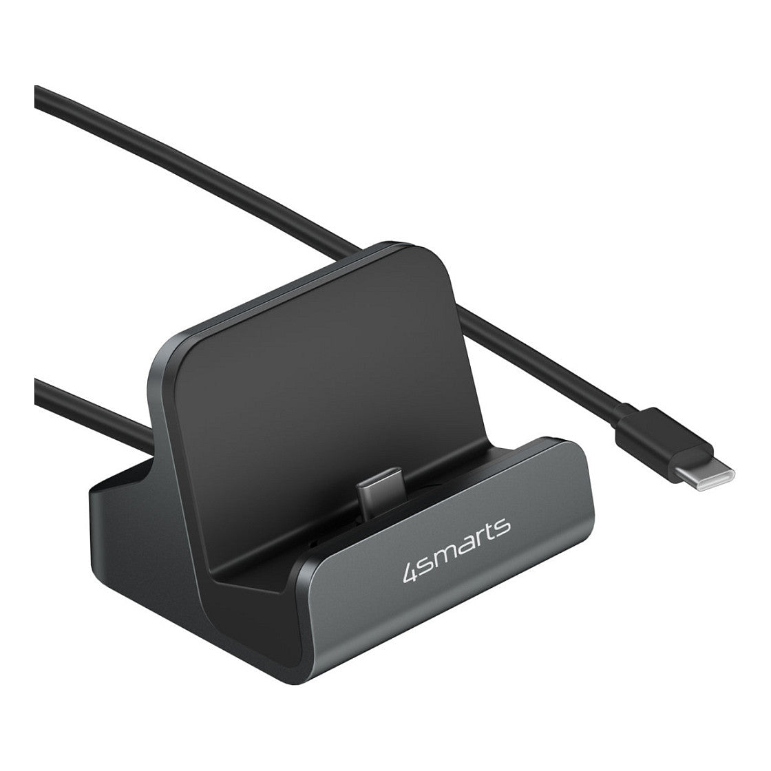 4smarts Ladestation VoltDock USB-C 60W. grau