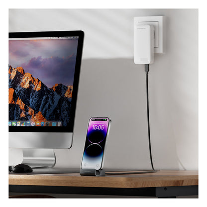 4smarts Ladestation VoltDock USB-C 60W. grau