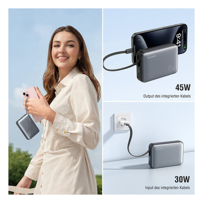 4smarts Powerbank Enterprise Compact 20000mAh 45W. spacegrau