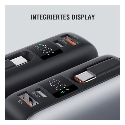 4smarts Powerbank Enterprise Compact 20000mAh 45W. spacegrau