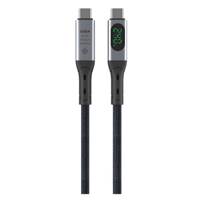 4smarts USB4 Kabel DigitCord Enterprise 240W 1.5m. schwarz