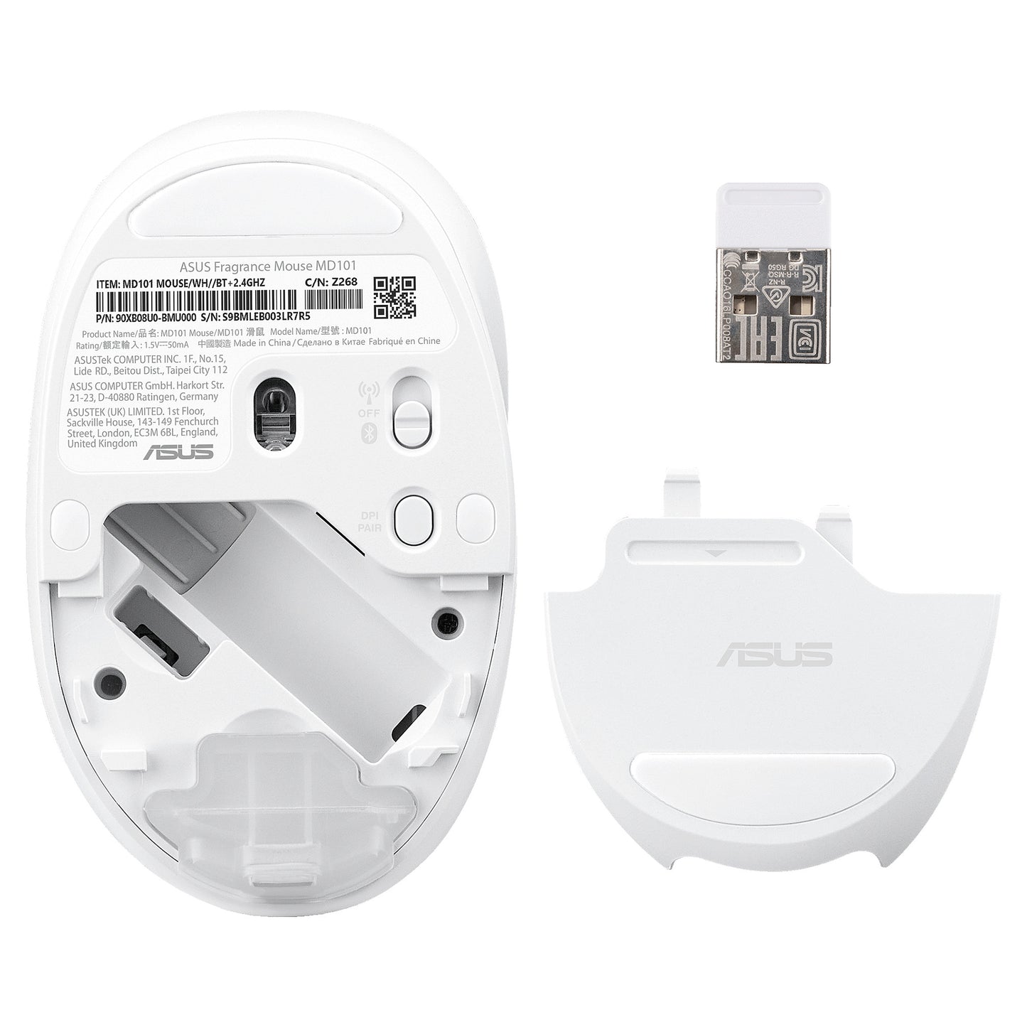 Asus MD101 MOUSE/WH