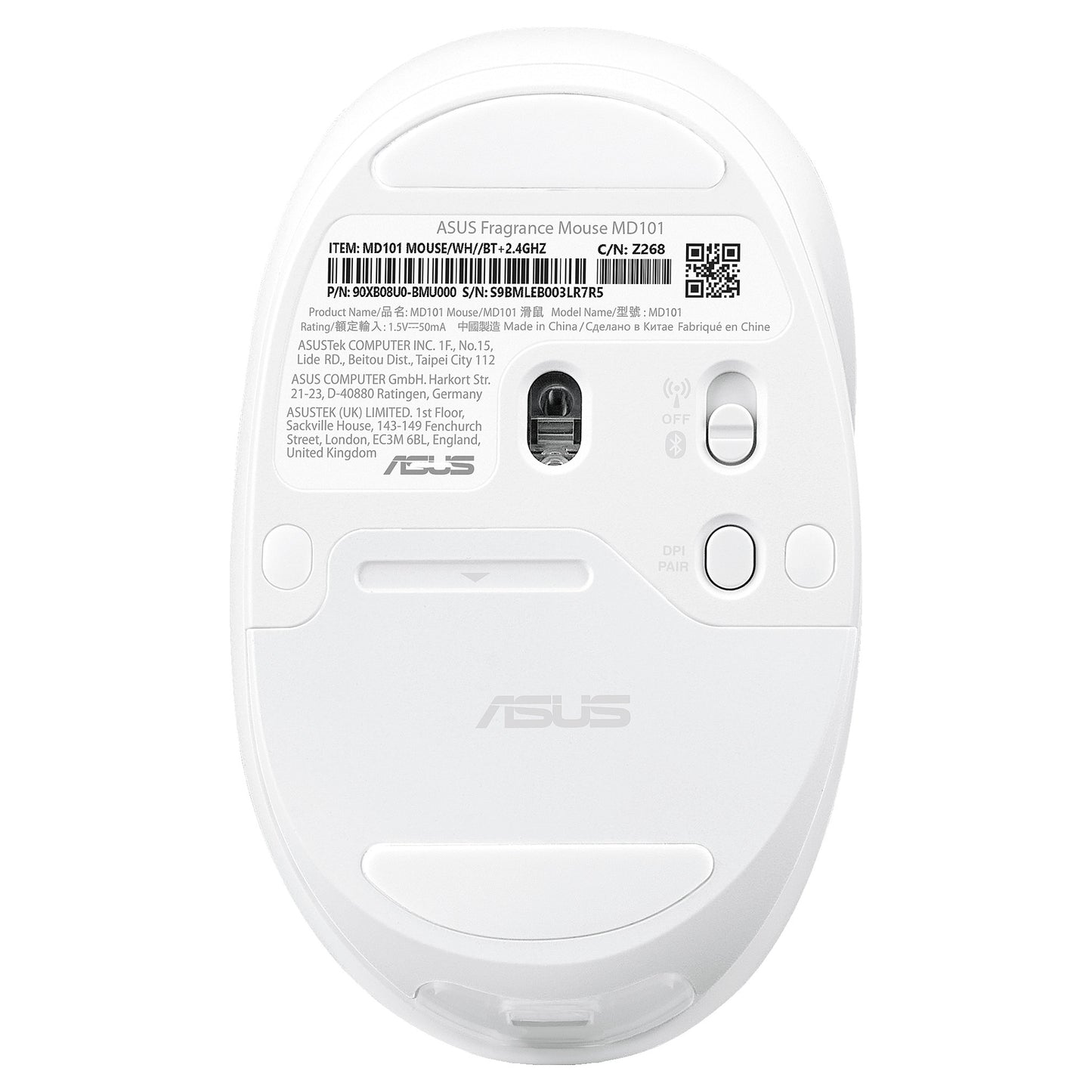 Asus MD101 MOUSE/WH