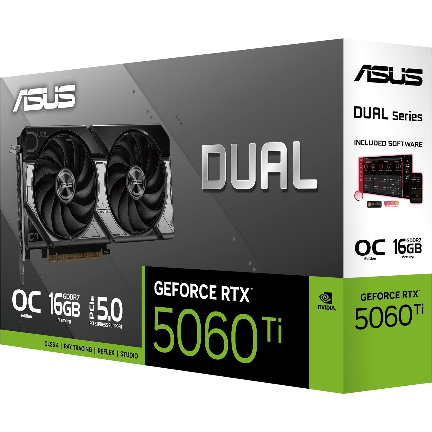 RTX 5060 Ti 16GB ASUS DUAL OC GDDR7