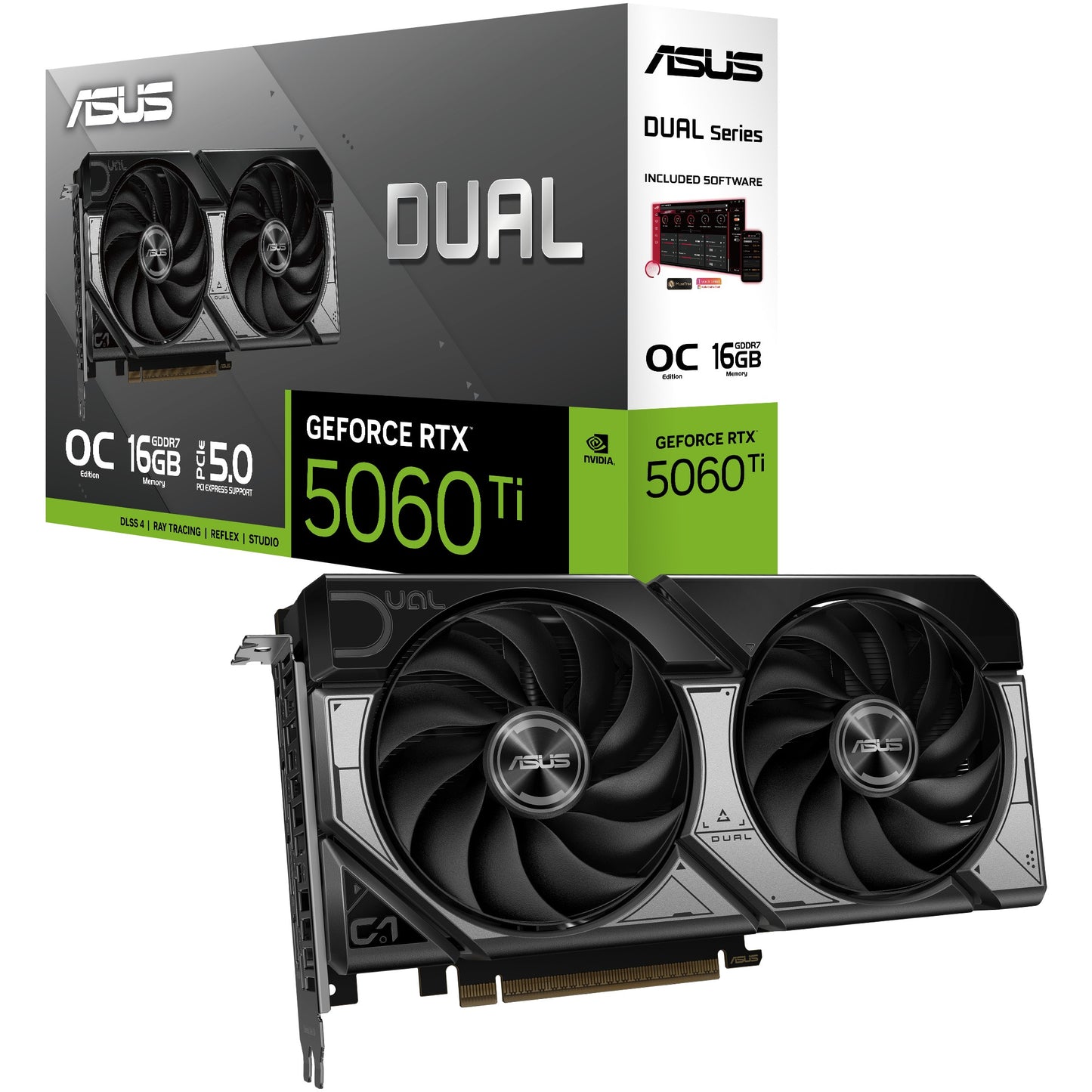 RTX 5060 Ti 16GB ASUS DUAL OC GDDR7