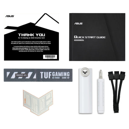 RTX 5070 TI 16GB ASUS TUF Gaming OC GDDR7 3 Fan white