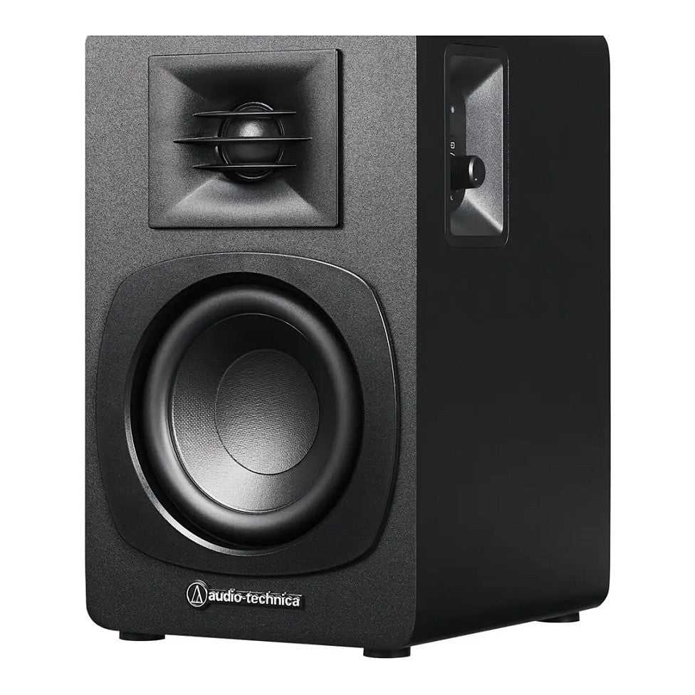 Audio Technica Aktive Regallautsprecher AT-SP3X (schwarz. Bluetooth 5.3)