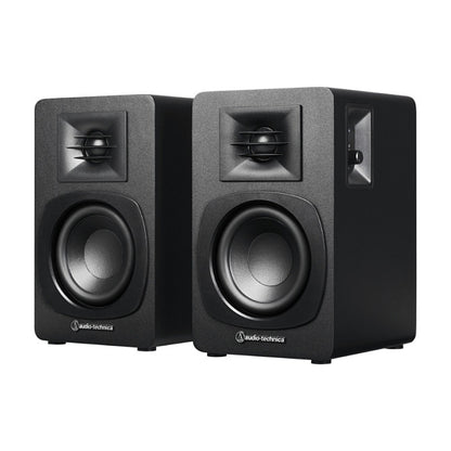 Audio Technica Aktive Regallautsprecher AT-SP3X (schwarz. Bluetooth 5.3)