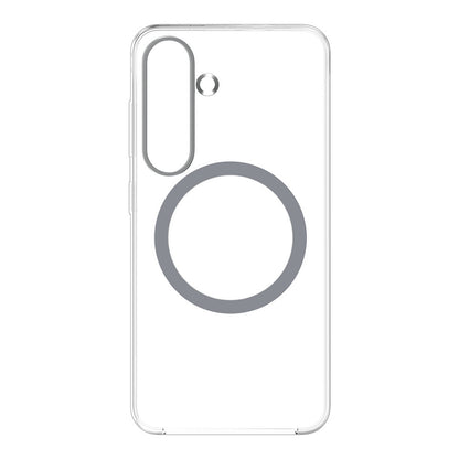 Yuchuan Clear Magnet Case Qi2 fr Galaxy S25. Transparent