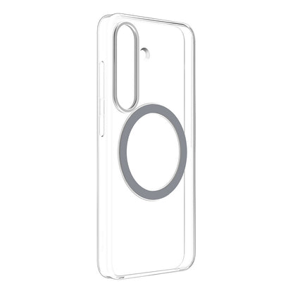 Yuchuan Clear Magnet Case Qi2 fr Galaxy S25. Transparent