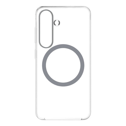 Yuchuan Clear Magnet Case Qi2 fr Galaxy S25. Transparent