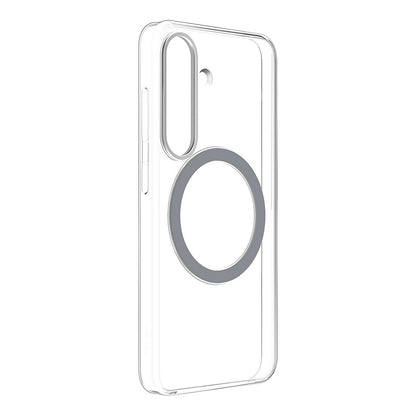 Yuchuan Clear Magnet Case Qi2 fr Galaxy S25. Transparent