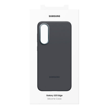Samsung Silicone Case fr Galaxy S25 Edge. Black